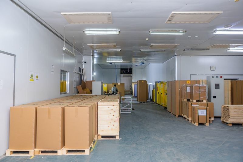 Wuxi Huanawell Metal Manufacturing Co.,Ltd. خط إنتاج الشركة المصنعة