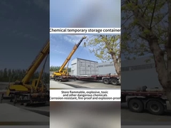 ما نوع الحاويات المناسبة لتخزين المواد الكيميائية القابلة للاشتعال والانفجار؟