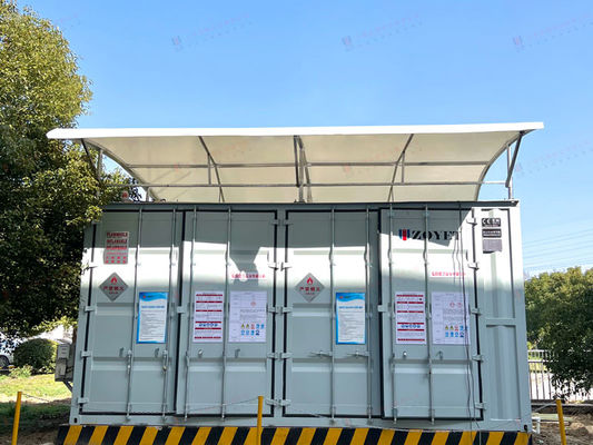 علبة شحن البطارية الخارجية ذات السعة المخصصة مع بناء مقاوم للحريق وتنظيم درجة الحرارة الذكي