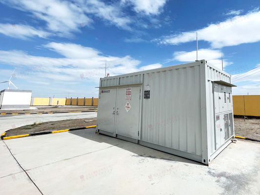 حاوية شحن بطارية خارجية مخصصة مادة مقاومة للحريق عالية القوة ونظام التحكم الذكي في درجة الحرارة