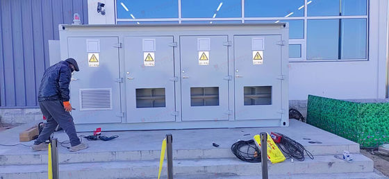 حاوية تخزين بطارية مقاومة للحريق مع نظام تخزين طاقة خاضع للتحكم في المناخ