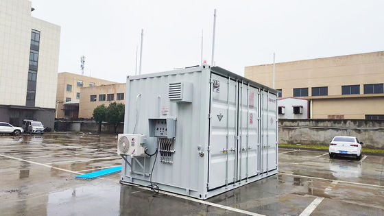 حاوية تخزين أسطوانات الغاز في الهواء الطلق مع سعة مخصصة ونقل الغاز المتقدم لآليات السلامة القوية